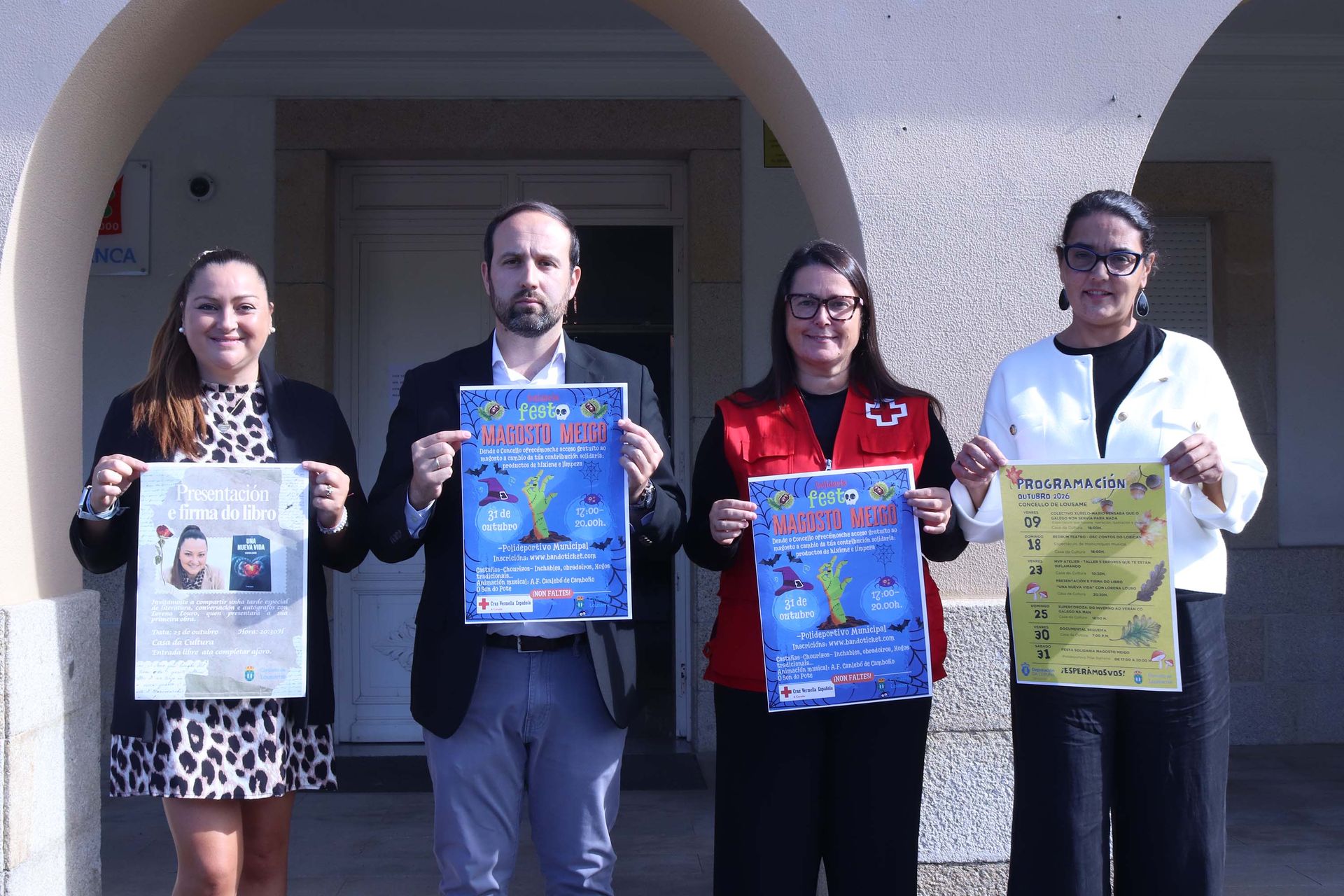 A festa solidaria do Magosto Meigo e a presentación do libro “Una nueva vida” encabezan a programación cultural de outubro do Concello de Lousame