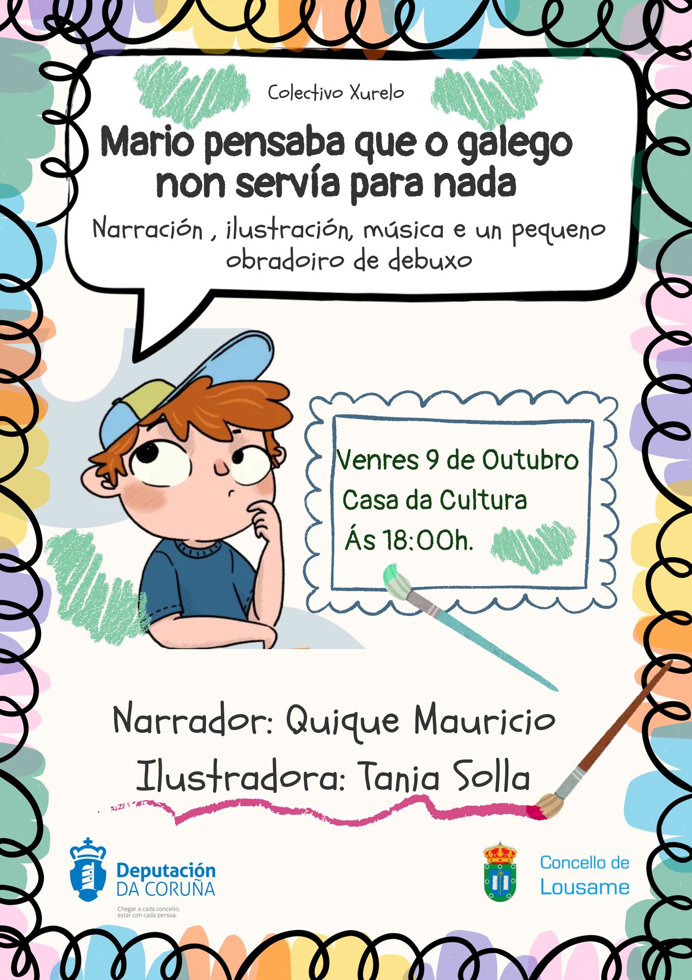 Colectivo Xurelo - Mario pensaba que o galego non servía para nada