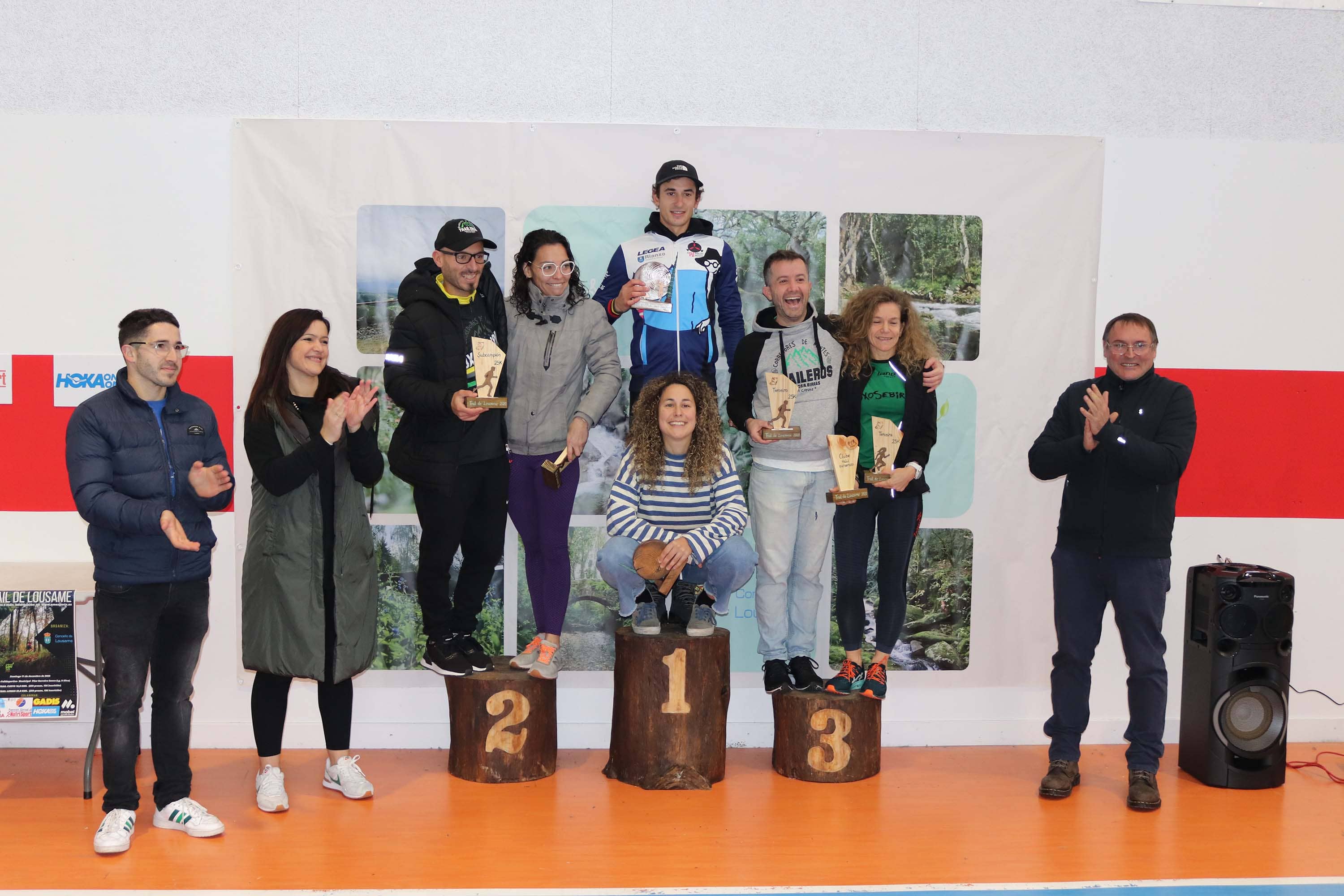 Alexandre Otero Iglesias e Verónica Calvo Dopazo gañan o Trail de Lousame 2022